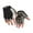 Black, variant on Kids Bike Gloves Toddler Half Finger Fingerless Workout Gloves Non Gel for Bike Motorcycle Black 8 Years-10 Years