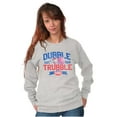 thumbnail image 4 of Original Dubble Trouble Bubble Gum Sweatshirt for Men or Women Brisco Brands S, 4 of 6