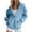 Light Blue, variant on lulshou Hoodies for Women Solid Color Zip-Up Sweatshirt with Front Pockets Soft Long Sleeve Casual Hoodie Jacket, S