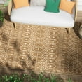 thumbnail image 2 of Well Woven Medusa Nord 6' x 9' Brown Moroccan Tribal Outdoor Rug, 2 of 8