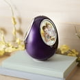 thumbnail image 2 of Purple Spinning Easter Egg 2" x 3" Oval Picture Frame, 2 of 4