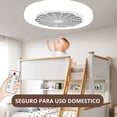 thumbnail image 3 of Lámpara de Techo LED con Ventilador Integrado (Blanco Frío) 2 PIEZAS, 3 of 12