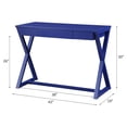 thumbnail image 6 of ACME Nalo Writing Desk in Twilight Blue, 6 of 6