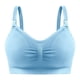 thumbnail image 3 of Sujetador de lactancia ajustable con hebilla superior, ropa interior inalámbrica, sujetador de lactancia push up antiflacidez para mujeres embarazadas con almohadilla para el pecho, 3 of 6