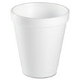 thumbnail image 2 of Dart 8J8 White Insulated 8 Ounce Foam Cup, For Hot and Cold Drinks, Pack of 25 Cups, 2 of 3