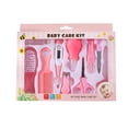 thumbnail image 1 of Set de 10 piezas de kit de cuidado infantil, set portátil para recién nacidos y bebés, kit de aseo para niños, cortauñas para bebés, cepillos, peines y sets de limpieza, 1 of 4