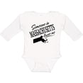 thumbnail image 3 of Inktastic Someone in Massachusetts Loves Me Boys or Girls Long Sleeve Baby Bodysuit, 3 of 5