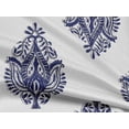 thumbnail image 5 of oneOone Rayon Navy Blue Fabric Block Fabric For Sewing Printed Craft Fabric By The Yard 56 Inch Wide-DM, 5 of 5