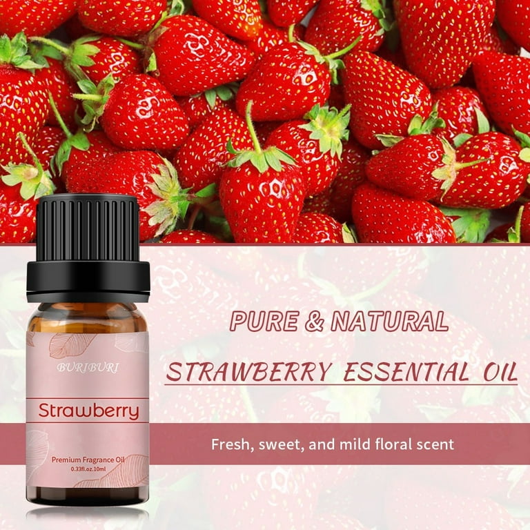 BuriBuri Grape, Strawberry Essential Oil 100% Pure, Natural