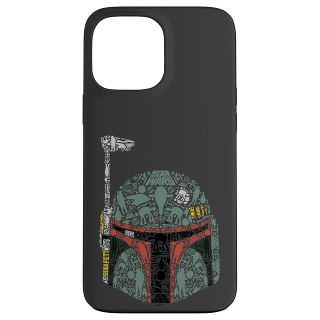 Funda de teléfono STAR WARS Boba Fett Icon Fill para iPhone 13 Pro Max