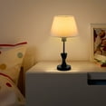 thumbnail image 4 of Cloth Lampshade Desktop Lamp Shade Table Light Replacement Lampshade Fabric Lampshade, 4 of 9