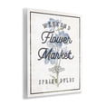 thumbnail image 3 of Stupell Industries Weekend Flower Market Quotes and Sayings Painting Unframed Art Print Wall Art, 11 x 14, 3 of 7