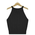 thumbnail image 6 of Lindreshi Camisole Tops for Women 2024 Women's Casual Fashion Solid Color Knitting Camisole Round-Neck Tank Tops, 6 of 7