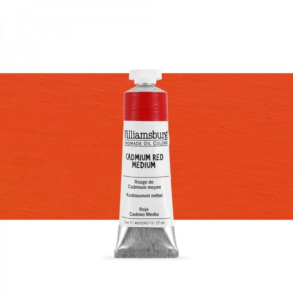 Williamsburg Handmade Oil Paint 37 ml Cadmium Red Medium