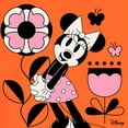 thumbnail image 3 of Disney - Minnie Mouse with Flowers & Butterflies - Men's Crew Neck Fleece Pullover, 3 of 6