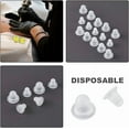 thumbnail image 5 of 300Pcs 2 Sizes Small Tattoo Ink Cups Clear Silicone Transparent Semi Permanent Base Microblading Caps Makeup Pigment Containers Holders Accessories, 5 of 7