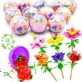 thumbnail image 1 of Huevos de Pascua con flores, bloques de construcción UMEELR, 12 unidades, 1 of 7