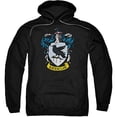 thumbnail image 1 of Harry Potter Ravenclaw Crest Chandail à Capuchon Adulte Noir, 1 of 3