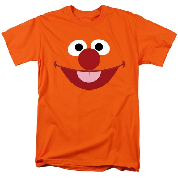 Sesame Street Ernie Face Unisex Adult T Shirt For Men And Women