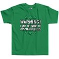 thumbnail image 2 of Threadrock Little Girls May Be Prone to Shenanigans Toddler T-Shirt 3T Kelly Green, 2 of 2