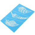 thumbnail image 4 of 1 Sheet of Mesh Screen Stencil Silk Screen Printing Stencil Decorative Silk Screen Stencil Washable Stencil, 4 of 4