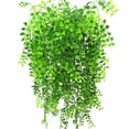 thumbnail image 4 of Guirnalda de plantas artificiales para colgar en la pared, vid de vegetación falsa, hogar, banquete de boda, hojas de plástico, ratán Sweethay HA9056-00B, 4 of 6