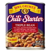 Mrs. Grimes Chili Starter Triple Bean 29 oz Can