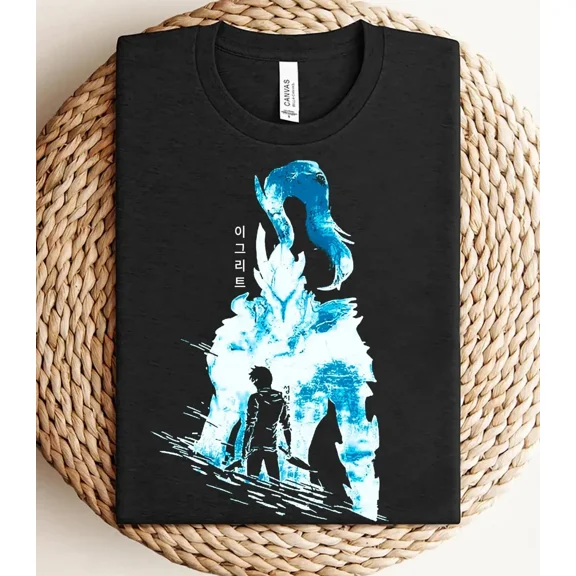 Reprint Rare VINTAGE Igris The Bloodred Shirt, Solo Leveling Shirt, Anime Shirt, Anime Gifts