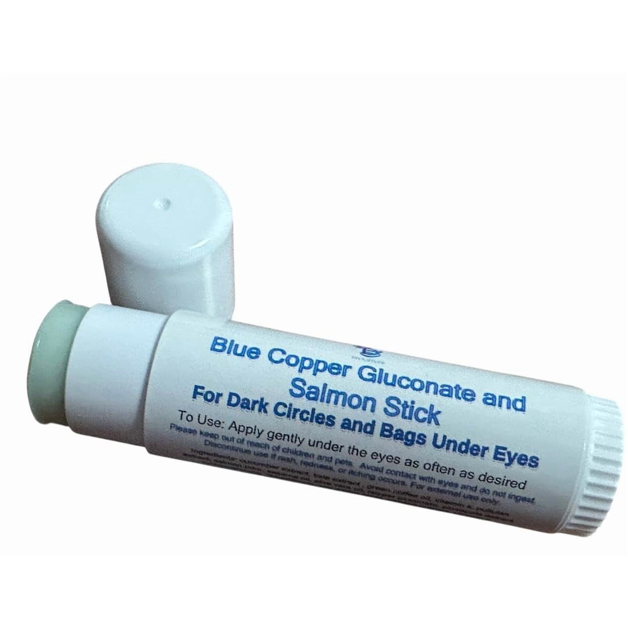 Diva Stuff Blue Copper Gluconate and Salmon Pdrn Stick For Dark Circles and Bags Under The Eyes