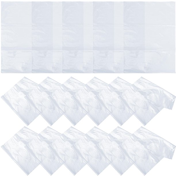 FELTECHELECTR 100Ud Bolsas De Plástico Transparentes Para Embalaje Con Termoencogido Para Almacenamiento Y Manualidades