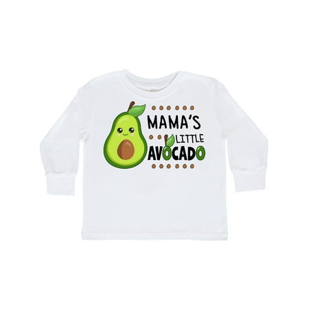 

Inktastic Mama s Little Avocado with Cute Baby Avocado Gift Toddler Boy or Toddler Girl Long Sleeve T-Shirt