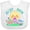 AA-White, variant on Inktastic My First Easter Cute Chick and Eggs Boys or Girls Baby Bib