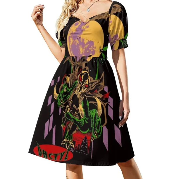 Dactyl from the moon Vestido sin mangas Falda de verano vestidos de verano para mujer Vestido de noche 2025 Vestido de mujer