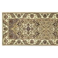 thumbnail image 3 of 2' x 8' Beige or Ivory Medallion Runner Rug, 3 of 3