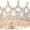 Colorful gold, variant on Papapt Crown for Women, KC Gold Rhinestone Queen Crown, Elegant Tiara for Bridal, Birthday & Costume Events, Crystal Princess Hair Accessories