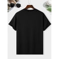thumbnail image 3 of Camiseta de manga corta con cuello redondo y estampado "Lo siento, te lastimé cuando te llamé estúpido" para hombre, camiseta de moda de corte regular para vacaciones de primavera y verano. Camisetas, 3 of 7