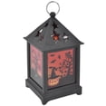 thumbnail image 2 of Linterna de Halloween LED Luz de noche de Halloween Lámpara de llama portátil para decoración de festivales Calabaza, 2 of 5