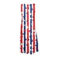 thumbnail image 5 of Mefallenssiah Mode Femmes Vacances Été Casual Impression Sans Manches Partie Plage Robe en Vrac, 5 of 5