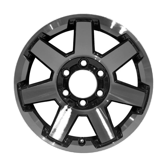 Remanufactured Machined and Painted Black Aluminum Wheel 17 x 7.5 fits 2014-2024 Toyota 4Runner