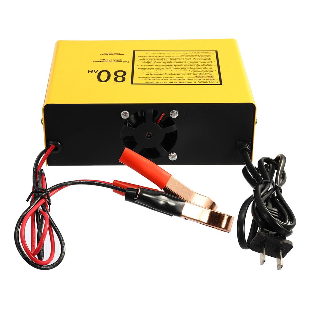 Full Automaticprotect Quick Charger 6V/12V 80AH 140W Automatic