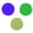 Mardi Gras Mix, variant on Confetti Circle 1/4" MultiColors - Half Pound (8 oz) - CCL8561