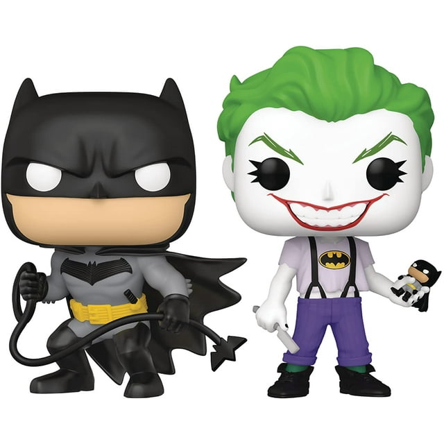 San Diego Comic-Con 2021 Exclusive Pop! DC Heroes: Batman White Knight: Batman & Joker Vinyl Figure 2-Pack Funko -