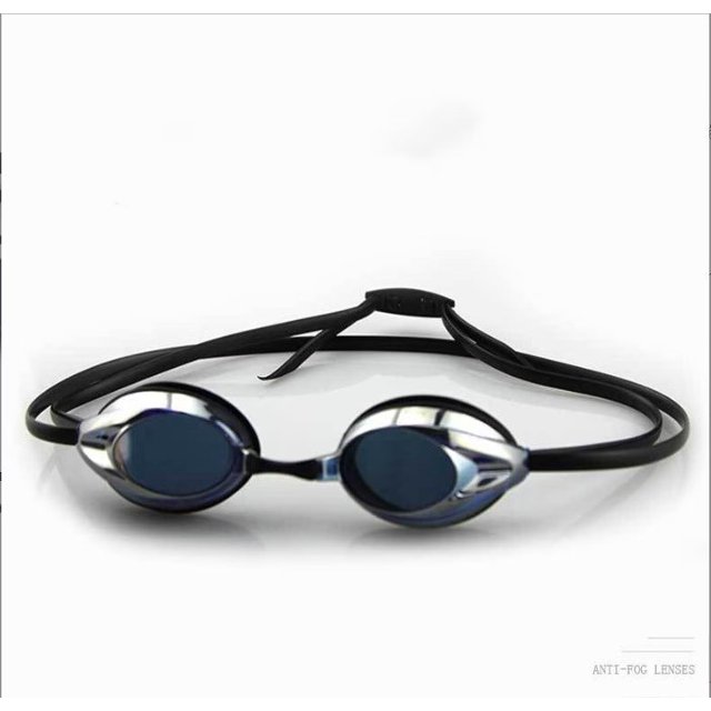 Gafas de natación competitivas Vanquisher 2.0 Silver/Blue Mirror TUNC Sencillez
