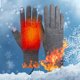 thumbnail image 4 of Guantes calefactables sin dedos Guantes recargables USB – Calentador de manos portátil para invierno para hombres, mujer, material suave y transpirable, ajuste ajustable, uso interior y exterior, 4 of 6