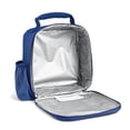 thumbnail image 6 of Fit & Fresh DIY Lunch Bag Reusable/Insulated Polyester Bag Navy with Shoe Charm Slots for Personalization, 6 of 8