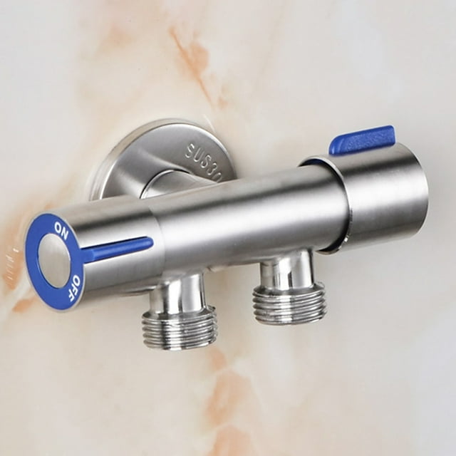 Household Stainless Steel Faucet with Copper Core for Efficient Washing Machine and Water Hose Connection