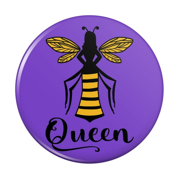 Queen Bee Kitchen Refrigerator Locker Button Magnet