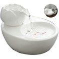 thumbnail image 2 of Dispensador de agua móvil Cat - Porcelana blanca con maceta Xemadio MZQ-0583-4, 2 of 8