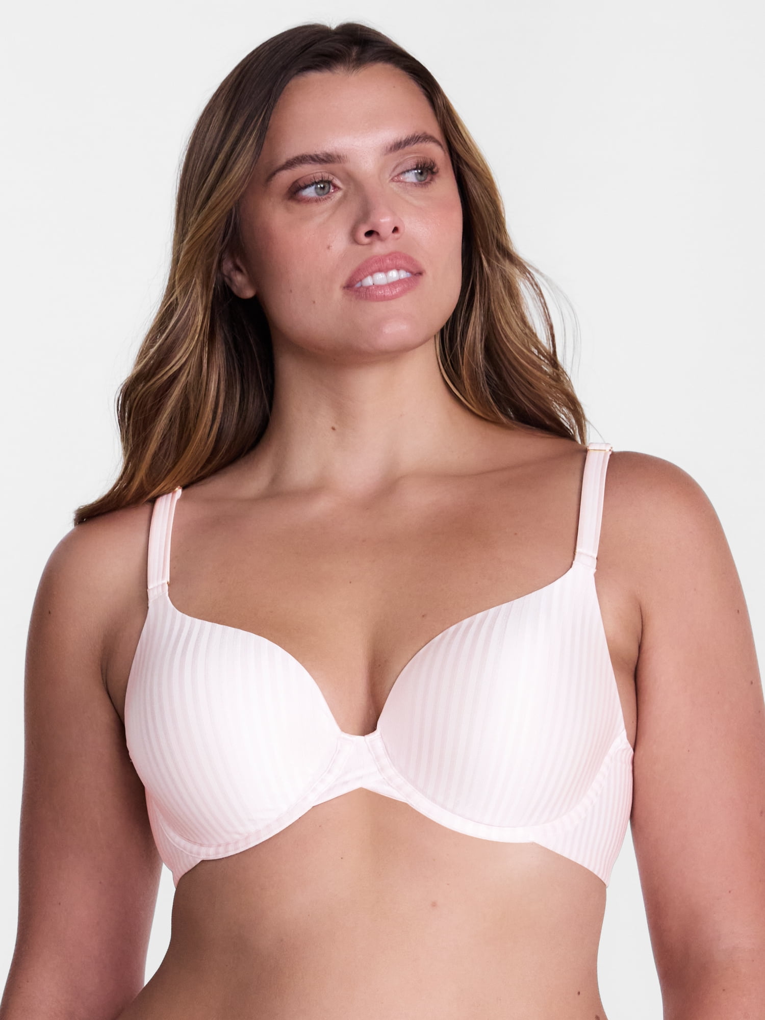 Joyspun Women's Smoothing T-Shirt Bra, Sizes 34A to 40DDD