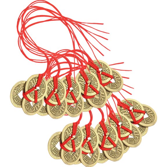 ifundom Shui Wealth Hanging Ornaments Set of 10 Chinese Style Decor Charms